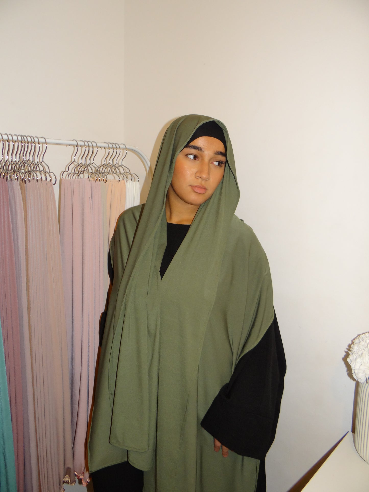 JERSEY PREMIUM LARISSA - VERT OLIVE