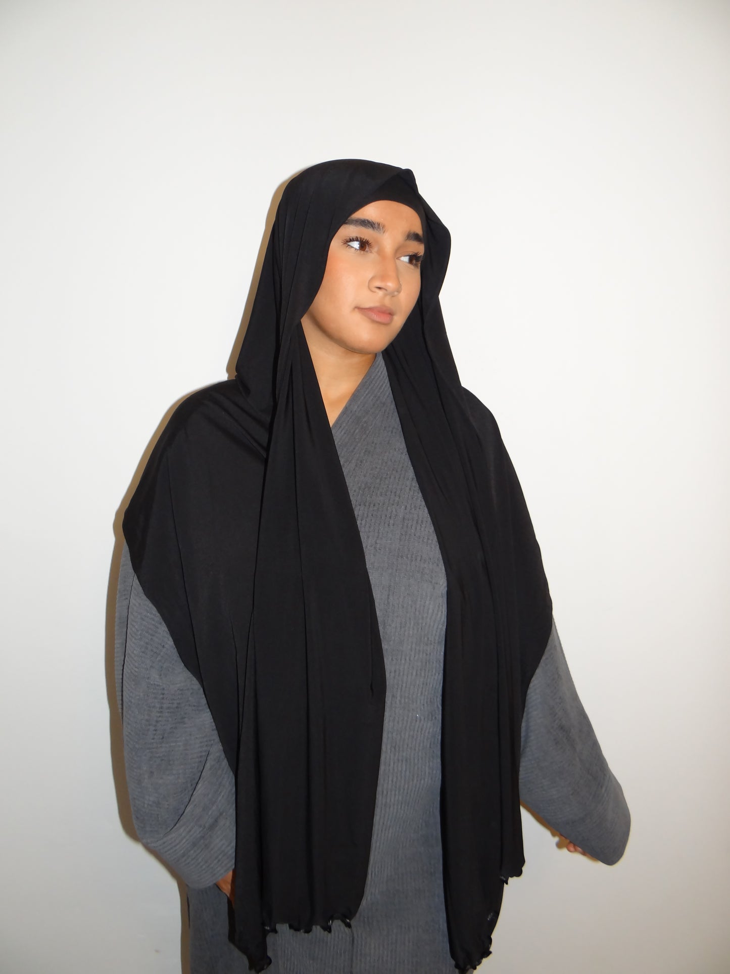 JERSEY PREMIUM FRISÉ LARISSA - NOIR