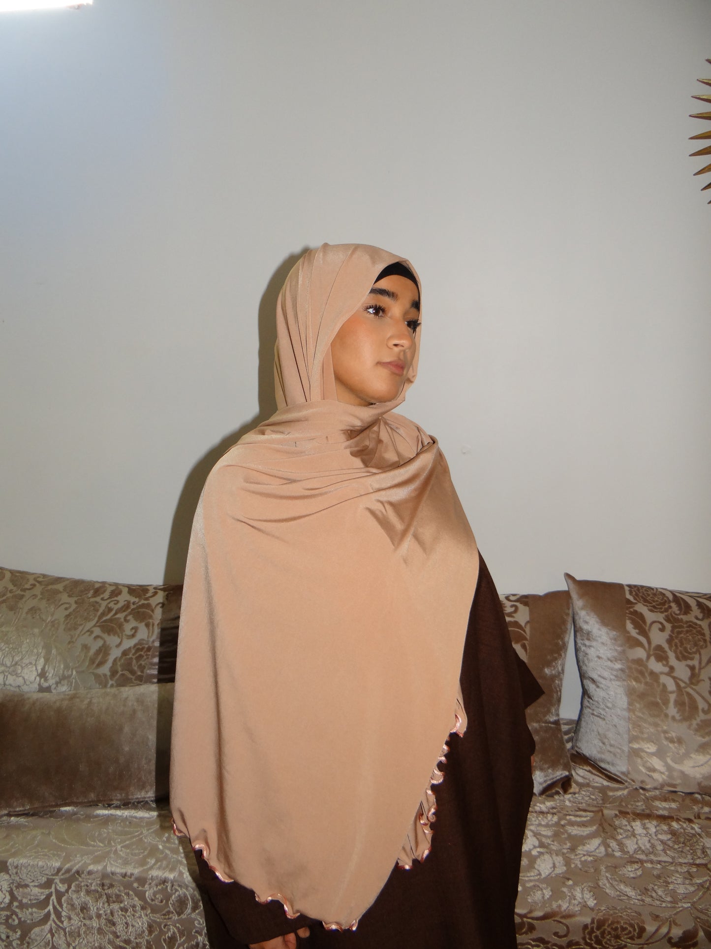 JERSEY PREMIUM FRISÉ LARISSA - CAMEL CLAIR