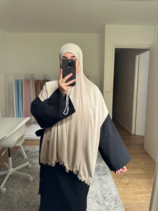 JERSEY PREMIUM FRISÉ LARISSA - CRÈME